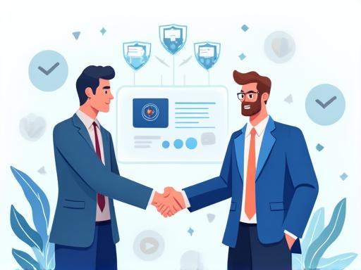 Illustration representing expertise and trust
